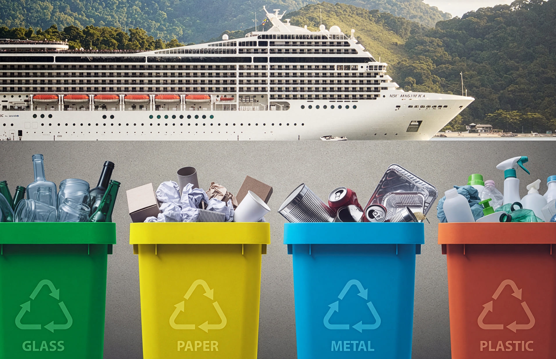 Cruise Line Waste Reclamation Service | Flavor Islands